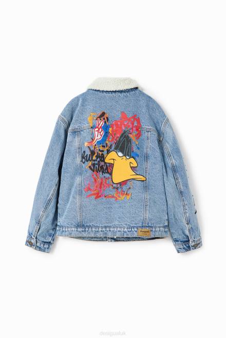 Looney Tunes denim trucker jacket Desigual Boy 2ZPR1708 Clothing