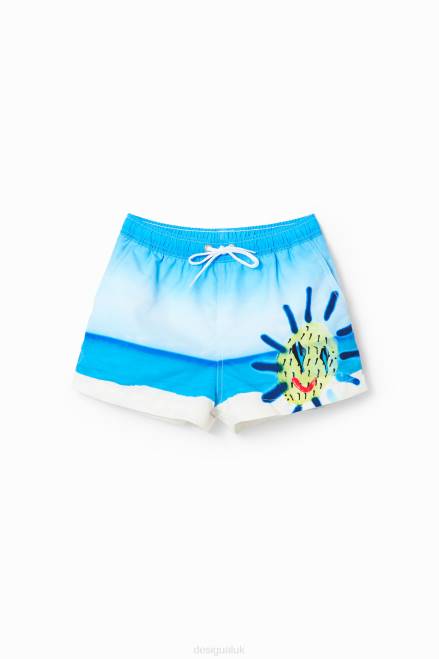 Beach swim shorts Desigual Boy 2ZPR1830 Clothing