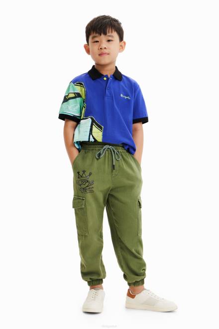 Cargo pocket trousers Desigual Boy 2ZPR1784 Clothing