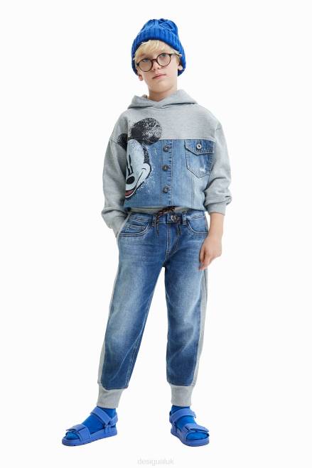 Hybrid denim jogger trousers Desigual Boy 2ZPR1779 Clothing