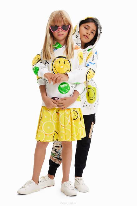 Smiley oversize sweatshirt Desigual Boy 2ZPR1864 Clothing