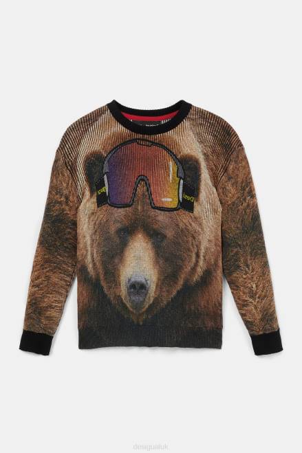 Tricot jumper all over print Desigual Boy 2ZPR1876 Clothing