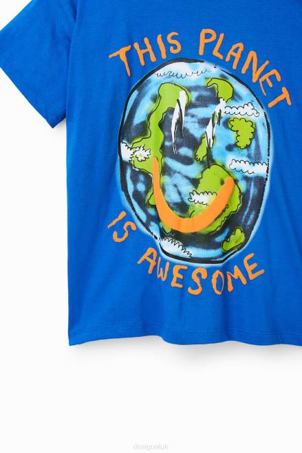 Oversize planet T-shirt Desigual Boy 2ZPR1792 Clothing