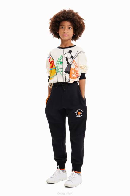 Patchwork sport T-shirt Desigual Boy 2ZPR1778 Clothing