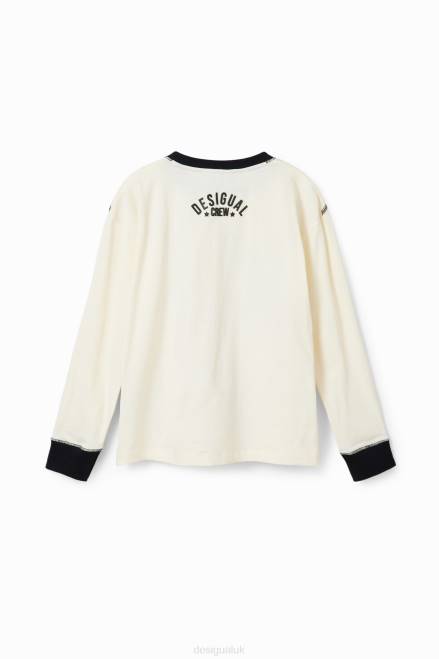 Patchwork sport T-shirt Desigual Boy 2ZPR1778 Clothing