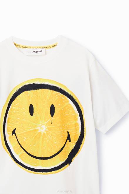 Short-sleeve Smiley T-shirt Desigual Boy 2ZPR1782 Clothing