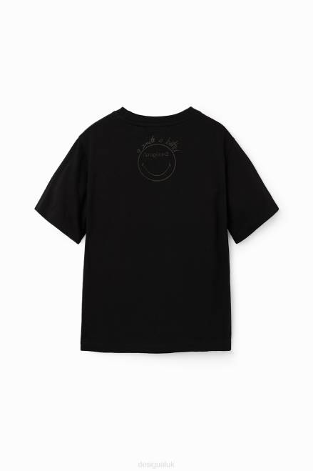 Short-sleeve Smiley T-shirt Desigual Boy 2ZPR1831 Clothing
