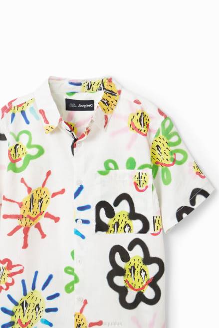 Sun resort shirt Desigual Boy 2ZPR1824 Clothing