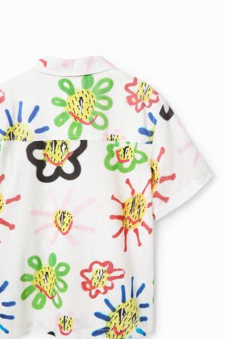 Sun resort shirt Desigual Boy 2ZPR1824 Clothing