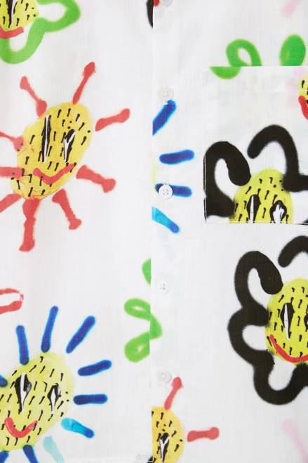 Sun resort shirt Desigual Boy 2ZPR1824 Clothing