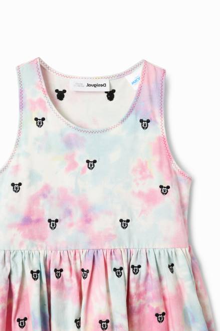 Disney\'s Mickey Mouse watercolour dress Desigual Girl 2ZPR1816 Clothing