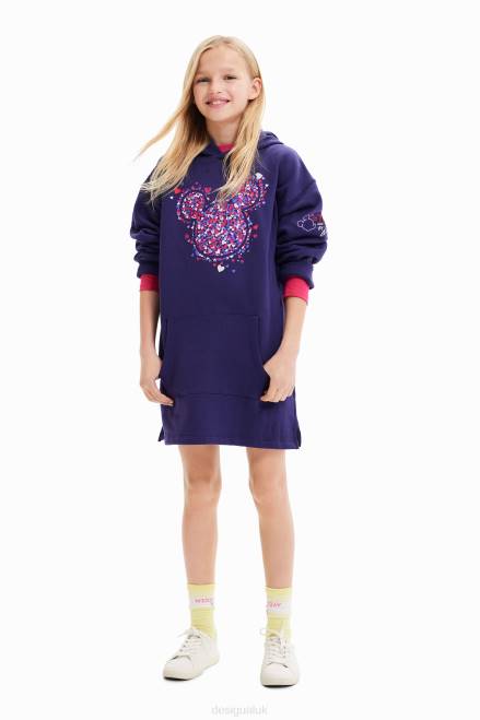 Mickey Mouse sweatshirt dress Desigual Girl 2ZPR1707 Clothing