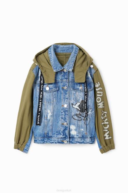 Disney's Mickey Mouse parka jacket Desigual Girl 2ZPR1145 Clothing