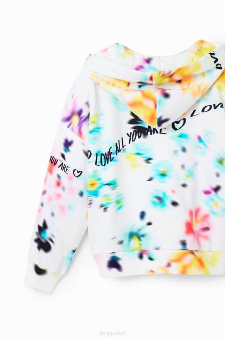 Oversize out-of-focus sweatshirt Desigual Girl 2ZPR1869 Clothing