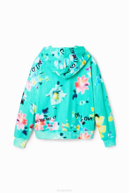 Oversize out-of-focus sweatshirt Desigual Girl 2ZPR1891 Clothing