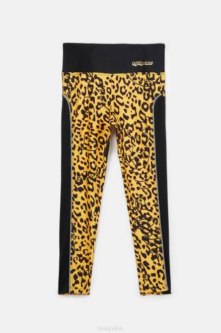 Slim leggings animal print Desigual Girl 2ZPR1881 Clothing