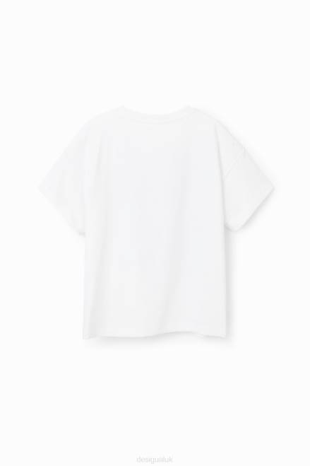 Short-sleeve plant T-shirt Desigual Girl 2ZPR1811 Clothing