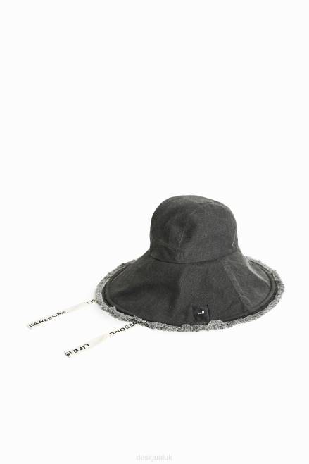Denim wide-brim hat Desigual Women 2ZPR1416 Accessory