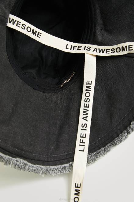 Denim wide-brim hat Desigual Women 2ZPR1416 Accessory