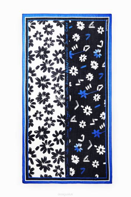 Arty rectangular floral foulard Desigual Women 2ZPR423 Accessory