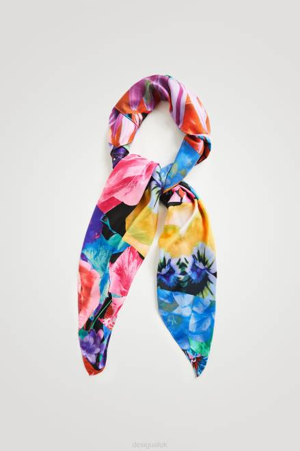 Digital patchwork foulard Desigual Women 2ZPR1415 Accessory