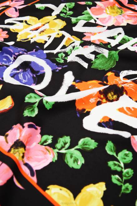 Floral square scarf Desigual Women 2ZPR1420 Accessory