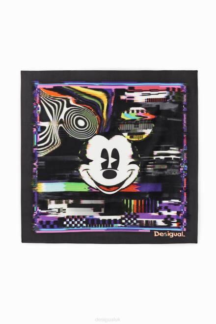 Mickey Mouse square scarf Desigual Women 2ZPR1407 Accessory