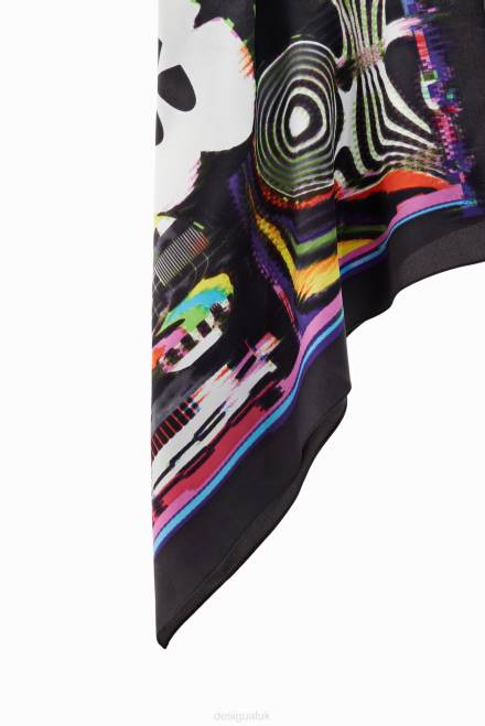 Mickey Mouse square scarf Desigual Women 2ZPR1407 Accessory