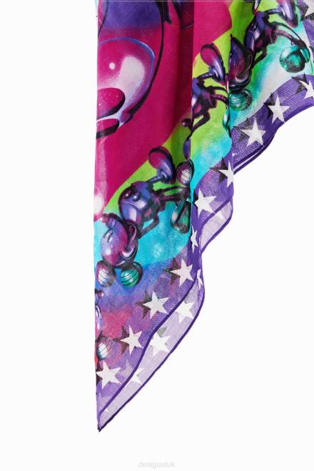Mickey Mouse square scarf Desigual Women 2ZPR1408 Accessory