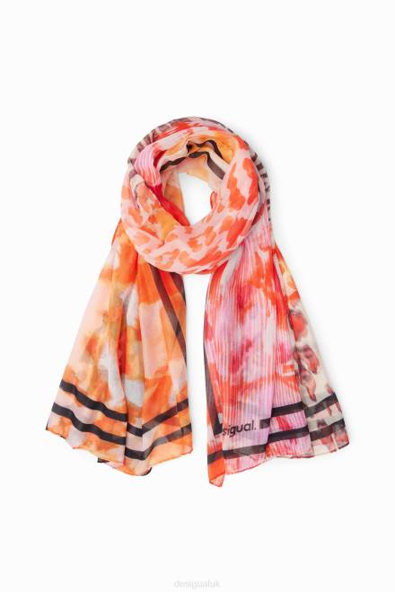 Patchwork rectangular foulard Desigual Women 2ZPR1462 Accessory