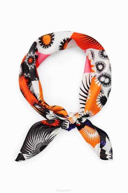 Patchwork square scarf Desigual Women 2ZPR1441 Accessory