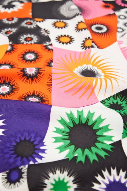 Patchwork square scarf Desigual Women 2ZPR1441 Accessory