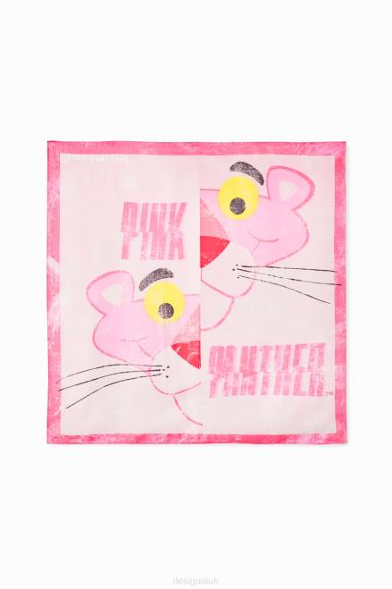 Pink Panther square scarf Desigual Women 2ZPR494 Accessory