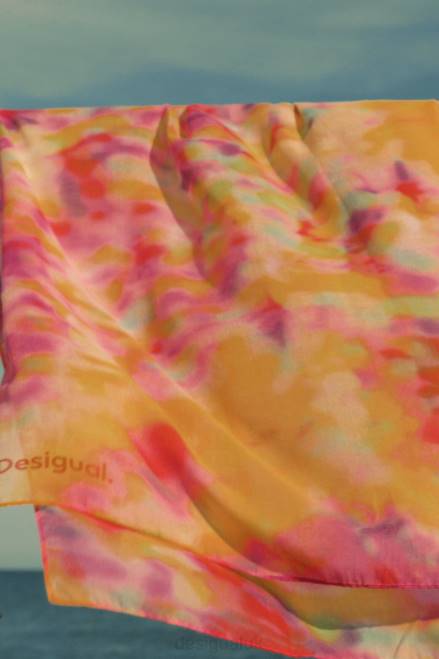 Rectangular foulard with out-of-focus print Desigual Women 2ZPR574 Accessory