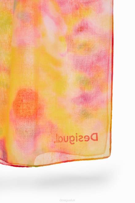 Rectangular foulard with out-of-focus print Desigual Women 2ZPR574 Accessory