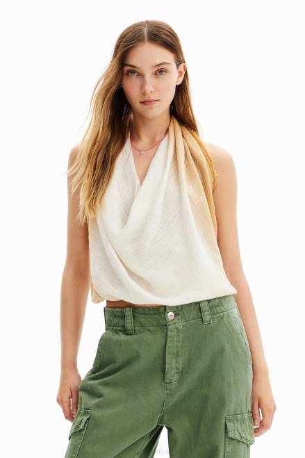 Rectangular tie-dye gradient foulard Desigual Women 2ZPR592 Accessory