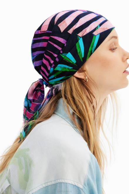 Tropical square scarf Desigual Women 2ZPR738 Accessory