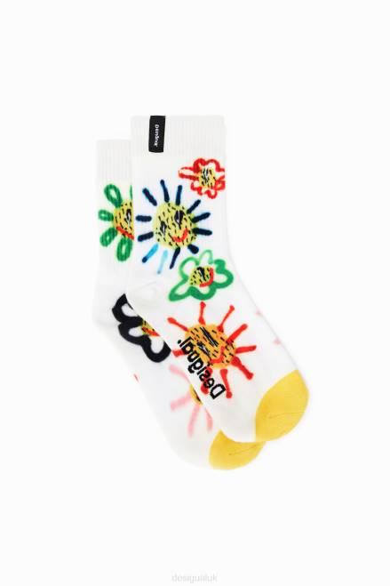 Illustration socks Desigual Women 2ZPR939 Accessory