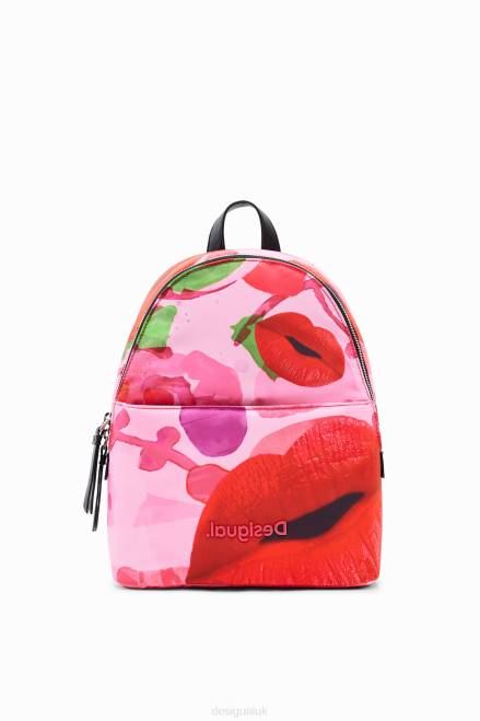 M. Christian Lacroix small lips backpack Desigual Women 2ZPR697 Accessory