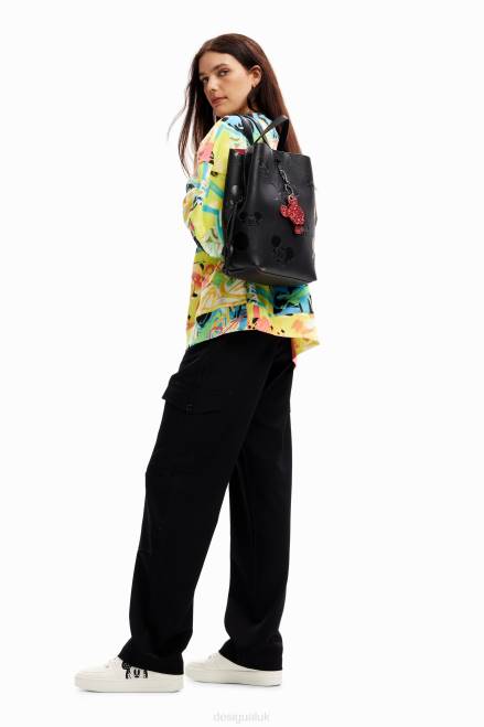 Midsize Mickey Mouse backpack Desigual Women 2ZPR1287 Accessory