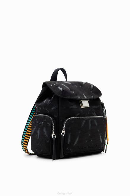 Midsize Swiss-embroidery backpack Desigual Women 2ZPR1316 Accessory
