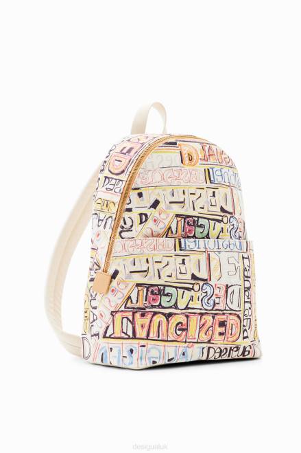 Midsize arty logo backpack Desigual Women 2ZPR572 Accessory