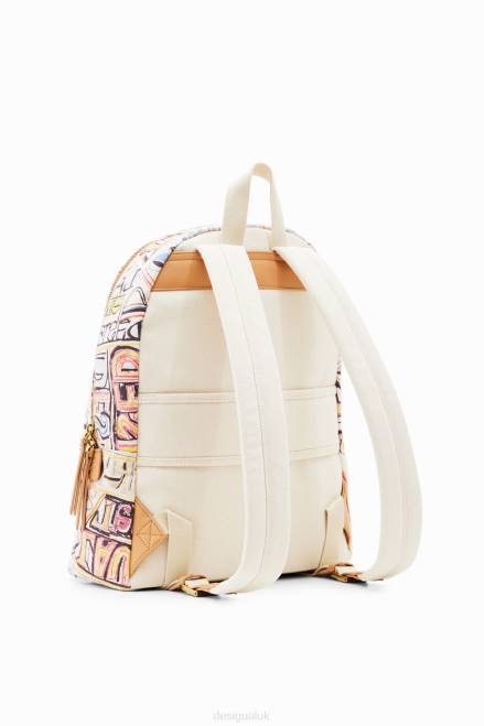 Midsize arty logo backpack Desigual Women 2ZPR572 Accessory