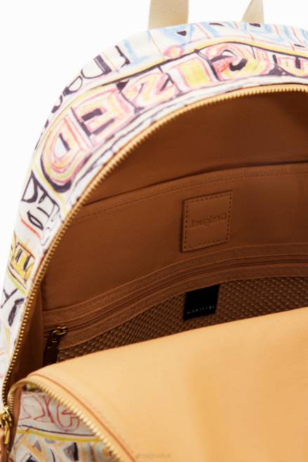 Midsize arty logo backpack Desigual Women 2ZPR572 Accessory