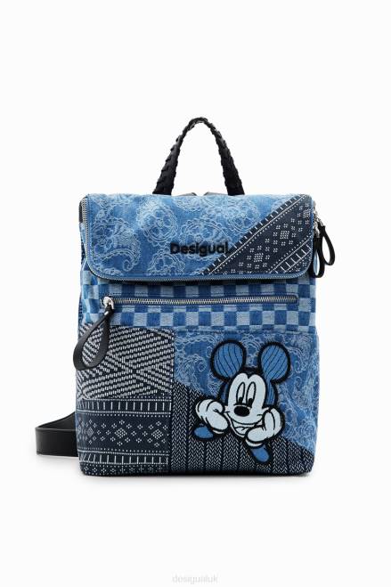 Midsize denim Mickey Mouse backpack Desigual Women 2ZPR1284 Accessory