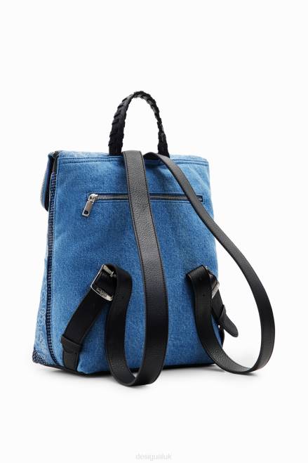 Midsize denim Mickey Mouse backpack Desigual Women 2ZPR1284 Accessory