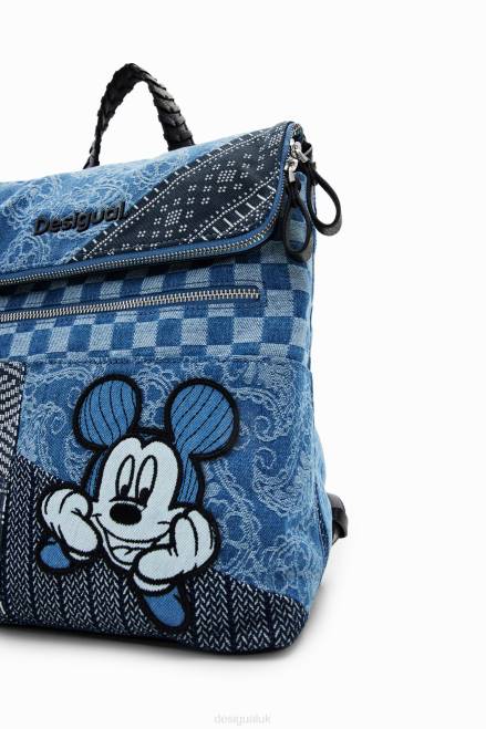 Midsize denim Mickey Mouse backpack Desigual Women 2ZPR1284 Accessory