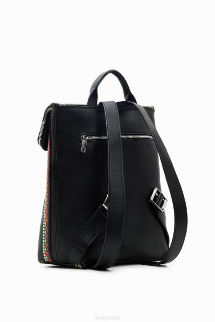 Midsize embroidered-flap backpack Desigual Women 2ZPR1183 Accessory