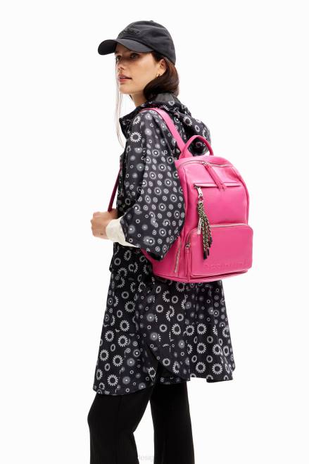 Midsize half-logo backpack Desigual Women 2ZPR1273 Accessory