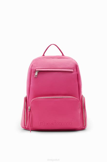 Midsize half-logo backpack Desigual Women 2ZPR1273 Accessory